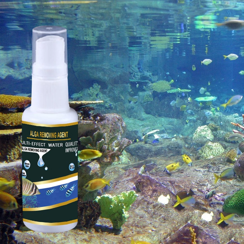 Высокая емкость водоросли аквариумные водоросли контроль водорослей моющее средство очистка воды поддержка Прямая поставка