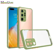 Anti-Fall Clear Case For Huawei P40 Pro Plus P40Pro P30 Pro P30Pro Honor 30 Pro 30Pro