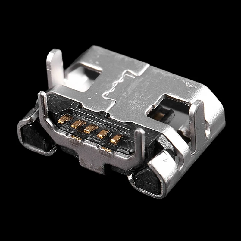 10 шт. Тип B Micro USB Женский 5 Pin Jack Порт гнездо Разъем Запасные части