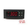 Digital Thermostat Regulator AC 220V 30A Temperature controller -30~300 Degree with NTC Sensor ► Photo 1/6