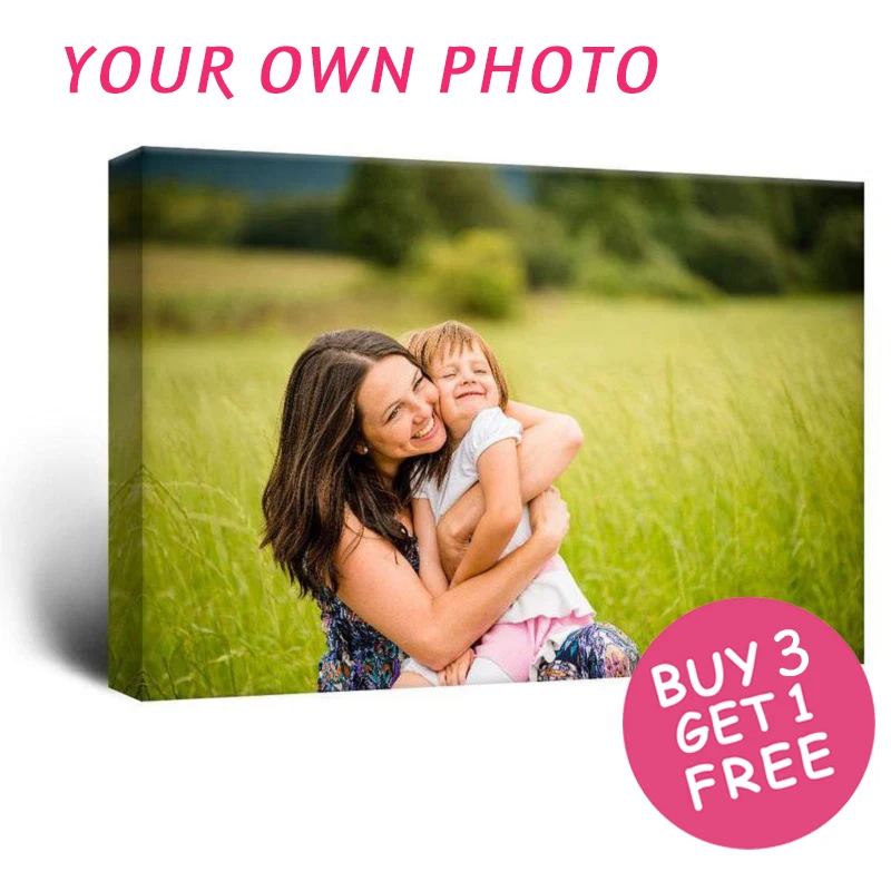 More Size Customized Photo Prints Painting Canvas Your Turn Into On - Custom Poster and Home Decor | Дом и сад