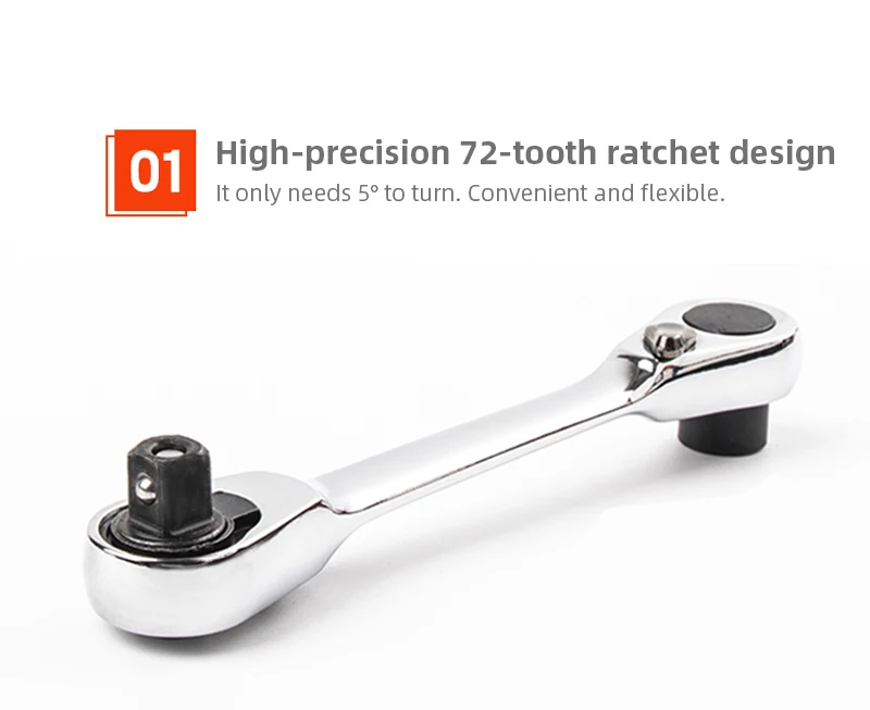 Jyving Quick Mini Ratchet Wrench 72 Tooth 1/4Torque Rachet Wrench Spanner Single-Ended Wrench Bits for Vehicle Bicycle Bike Repair Jyving Quick Mini Ratchet Wrench 72 Tooth 1/4Torque Rachet Wrench Spanner Single-Ended Wrench Bits for Vehicle Bicycle Bike Repair