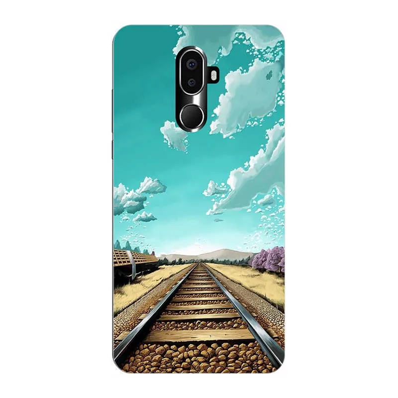 Для Cubot X18 Plus 5,9" краска для Cubot X 18 Plus цветная для Cubot X18Plus для Cubot X18 Plus Coque Phone Shell силиконовая сумка - Цвет: A104