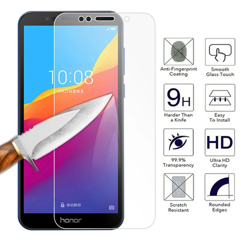 Защитное стекло 9H для huawei honor 7X 8X 9X 7A 7C Pro 8A 8C 7S 8S Защита экрана для honor 9i 10i пленка из закаленного стекла