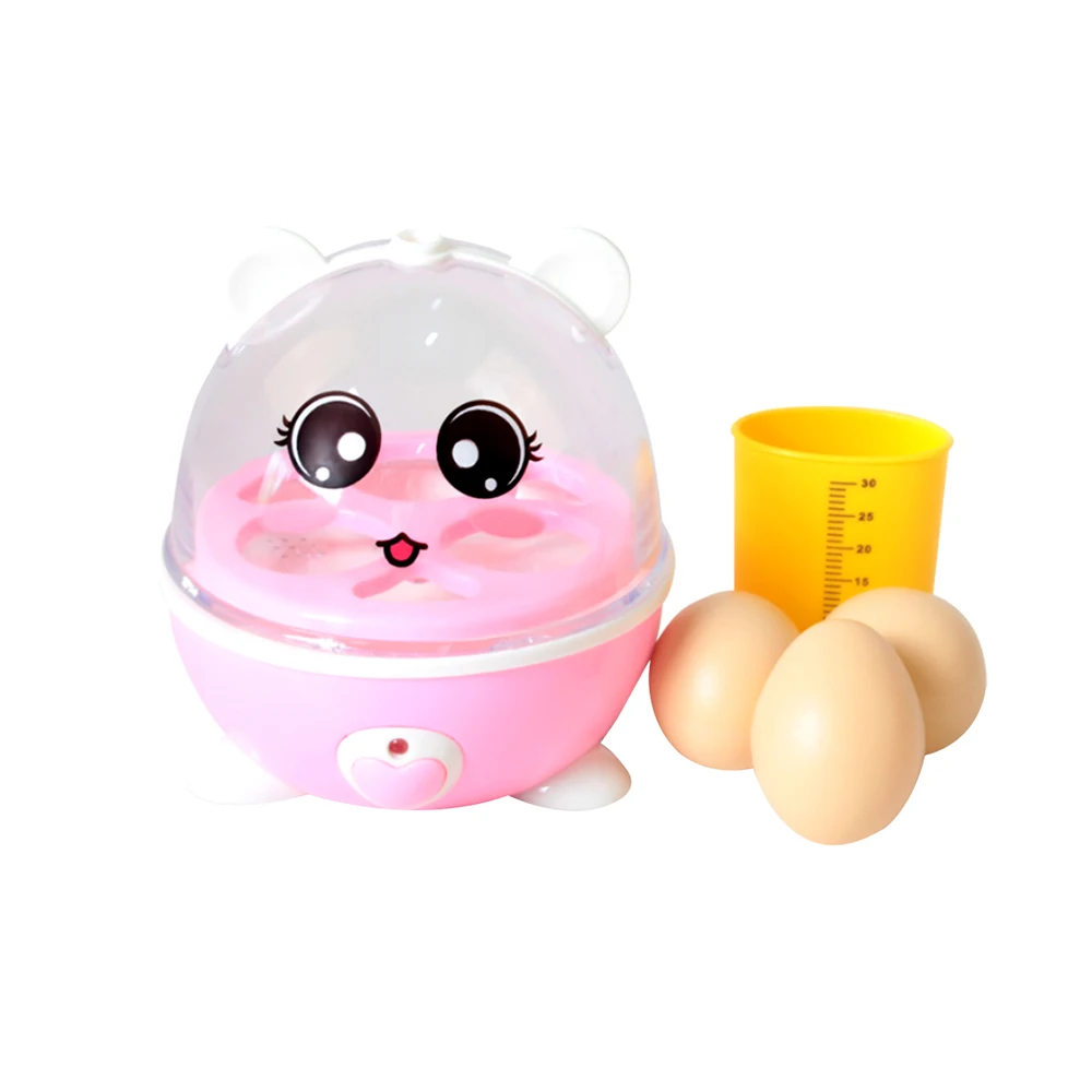 Игрушечный дом для ролевых игр, набор кухонных игрушек для моделирования, прекрасный Электрический Пароварка для яиц с подсветкой, набор музыкальных кулинарных домиков, развивающие игрушки