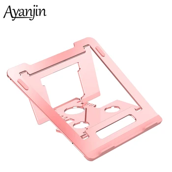 

For Macbook Stand 11-17.3 inch Notebook Stand Adjustable Quality Aluminum Alloy Folding Portable Laptop Stand Holder Cooling