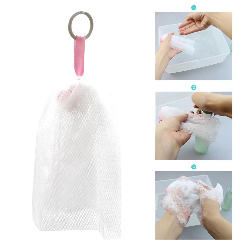 

Facial Cleanser Manual Soap Foaming Net Wash Face Soap Net Beauty Tool