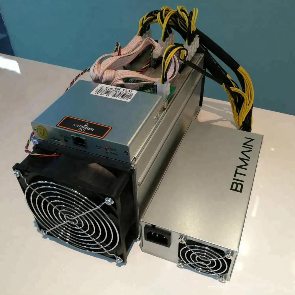 Б/у секундная стрелка LUCBIT Antminer s9 13. 5 й/s для биткойнов асик Майнер S9 работы с