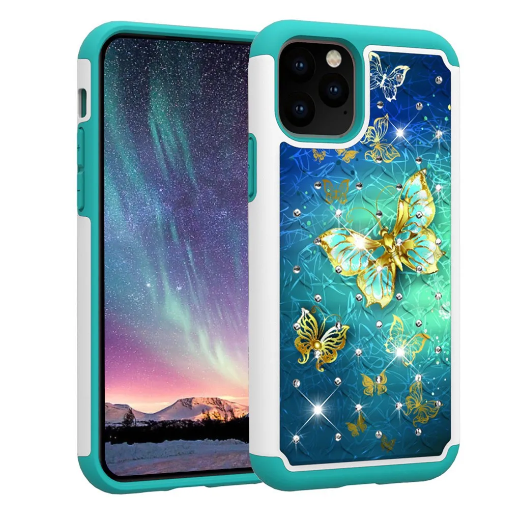 Dream Crystal Style Phone Case For iPhone 11Pro Max Dirt-resistant Slim Fashion Soft Cases Shockproof Dust-proof Phone Case