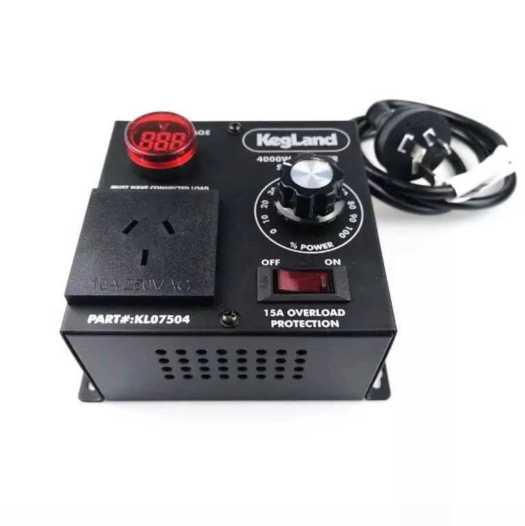 Kegland 4000W POWER STATION 240V POWER CONTROLLER for beer brew