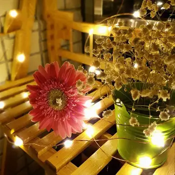 

Copper Wire Fairy String Fairy String Light Fairy Light Outdoor Festival Landscape Lamp Solar Power Garden Yard Super Bright