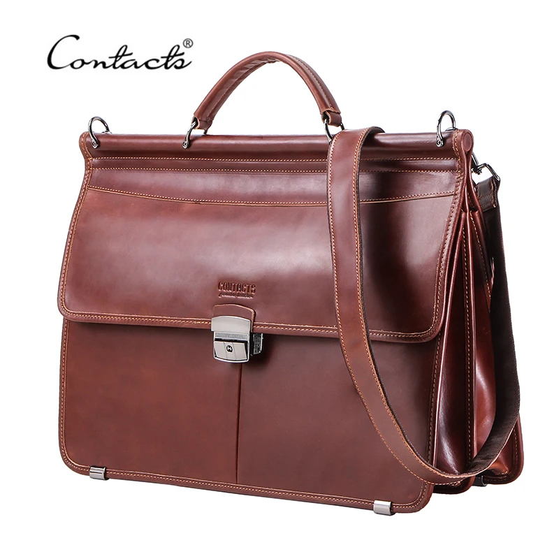 wonderful  CONTACT'S Casual Men Laptop Bag for 15.6