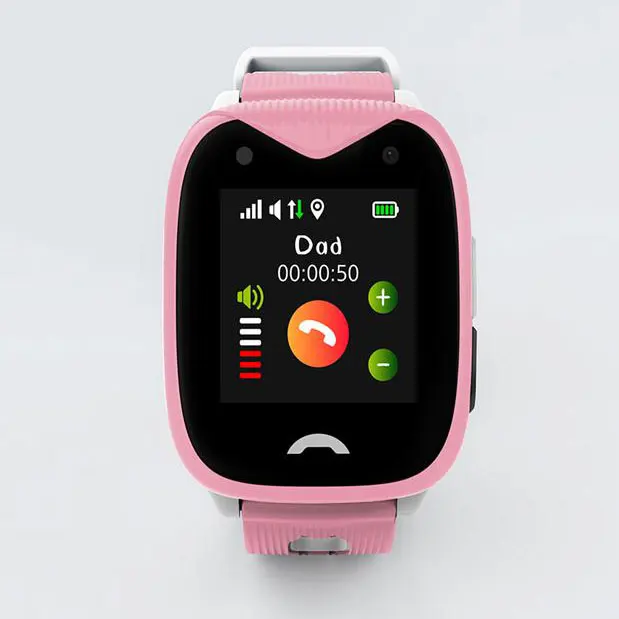 pink Водонепроницаемый gps-трекер стилус для сенсорного экрана gps wifi lbs SOS расположение вызова несколько отслеживания Smartwatch для детей - Цвет: pink