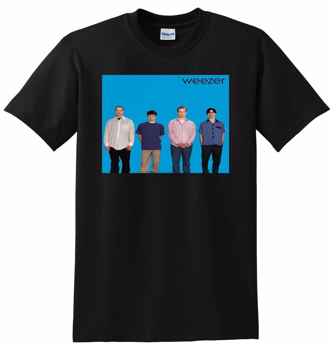 Weezer T Shirt Blue Album Vinyl Cd Cover Tee Small Medium Large Or Xl | Мужская одежда
