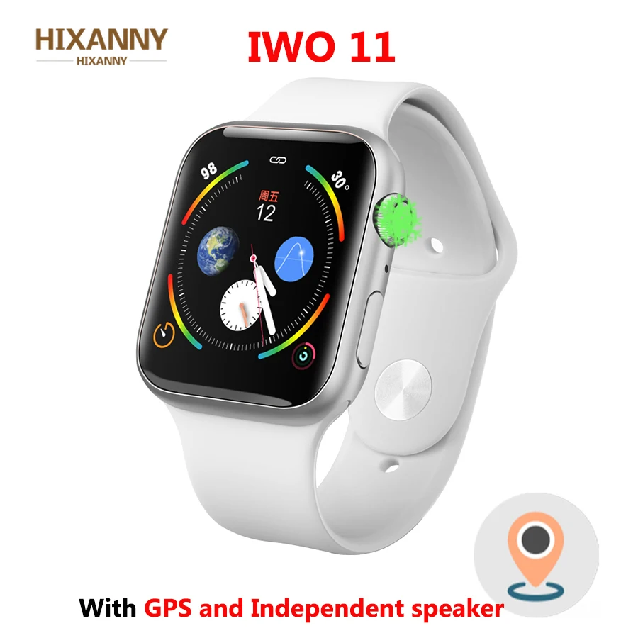 

HOT Sell IWO 11 Smart Watch Bluetooth 1:1 Series 4 GPS Inteligente Pulseira SmartWatch Android for IOS Upgrade IWO 10 9 8 7 6 5