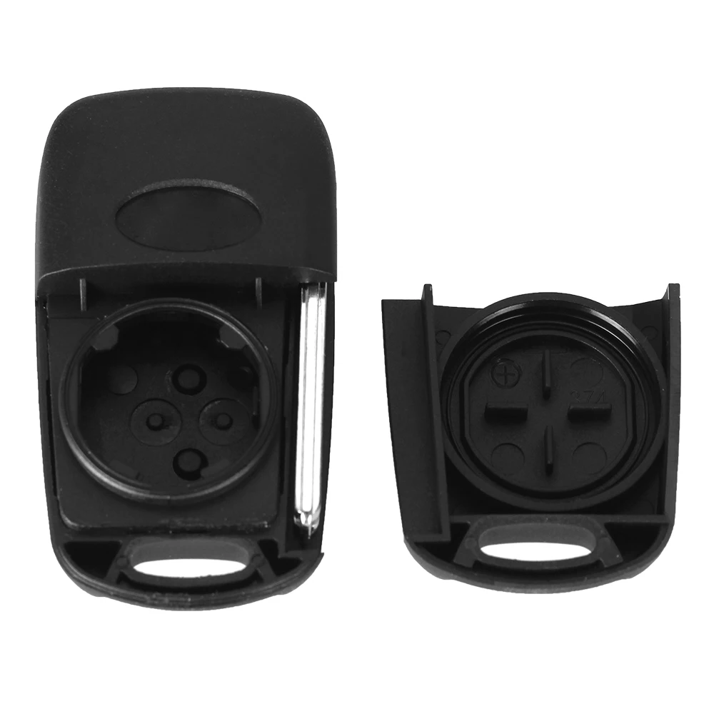 Premium 3-Button Flip Folding Car Remote Key Shell Case Fob Cover