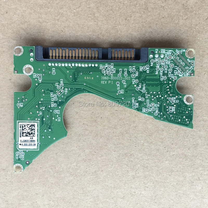 HDD PCB Logic Board Printed Circuit Board 2060-771984-000 REV P1 for WD 2.5 SATA SSHD WD10S12X Hard Drive Repair Data Recovery