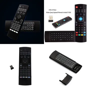 

Air Mouse Backlit MX3 Pro With Voice Microphone 2.4G Wireless Mini Keyboard With IR Learning Extend Remote Controller