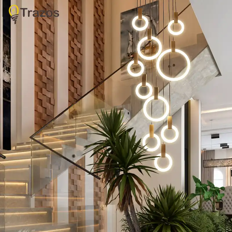 Modern Wood Chandelier Lighting Led Chandeliers For Living Room