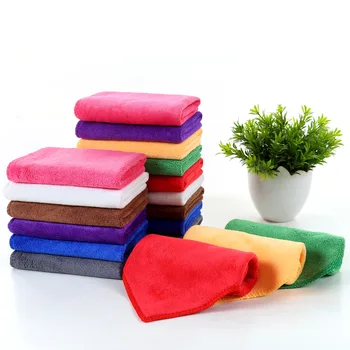 

400g30*30 Ultra-fine Towel Gaoyang to Book Logo Water-Absorbing Dish Towel Wipe a Car Wash Towel Handkerchief