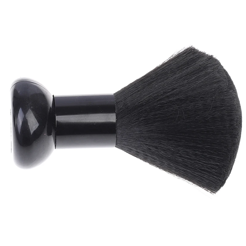 

1Pc Professional Soft Black Fibres Bristle Neck Face Duster Brushes Stylist Barber Hairbrush Salon Hair Cut Styling Make Tools