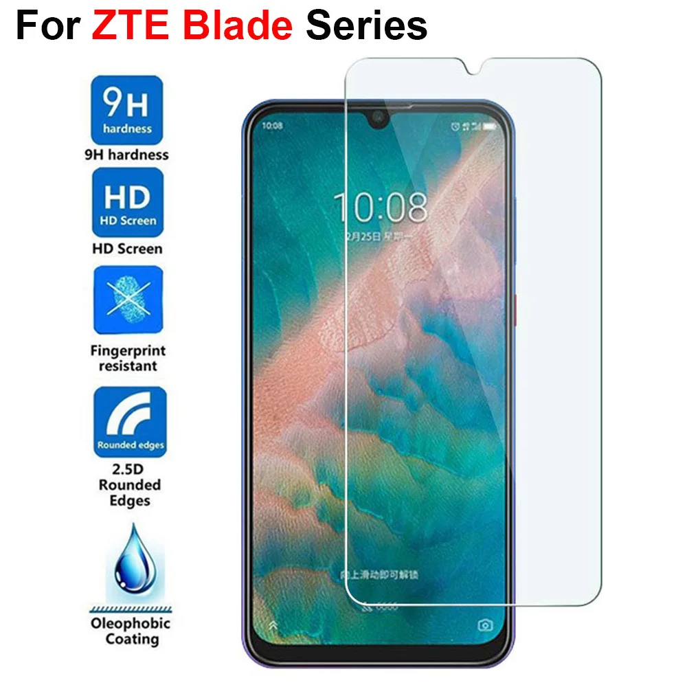 Закаленное стекло 9H 2.5D для ZTE Blade V10 VITA Red Magic 3 HD прозрачная защитная пленка AXON 9 10 Pro