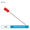 10pc/Lot TXWF-PCB-3214 2.4GHz 5.8GHz WIFI Antenna Red Built-in Small Volume FPC Linear Polarization Omnidirectional Radiation 2W