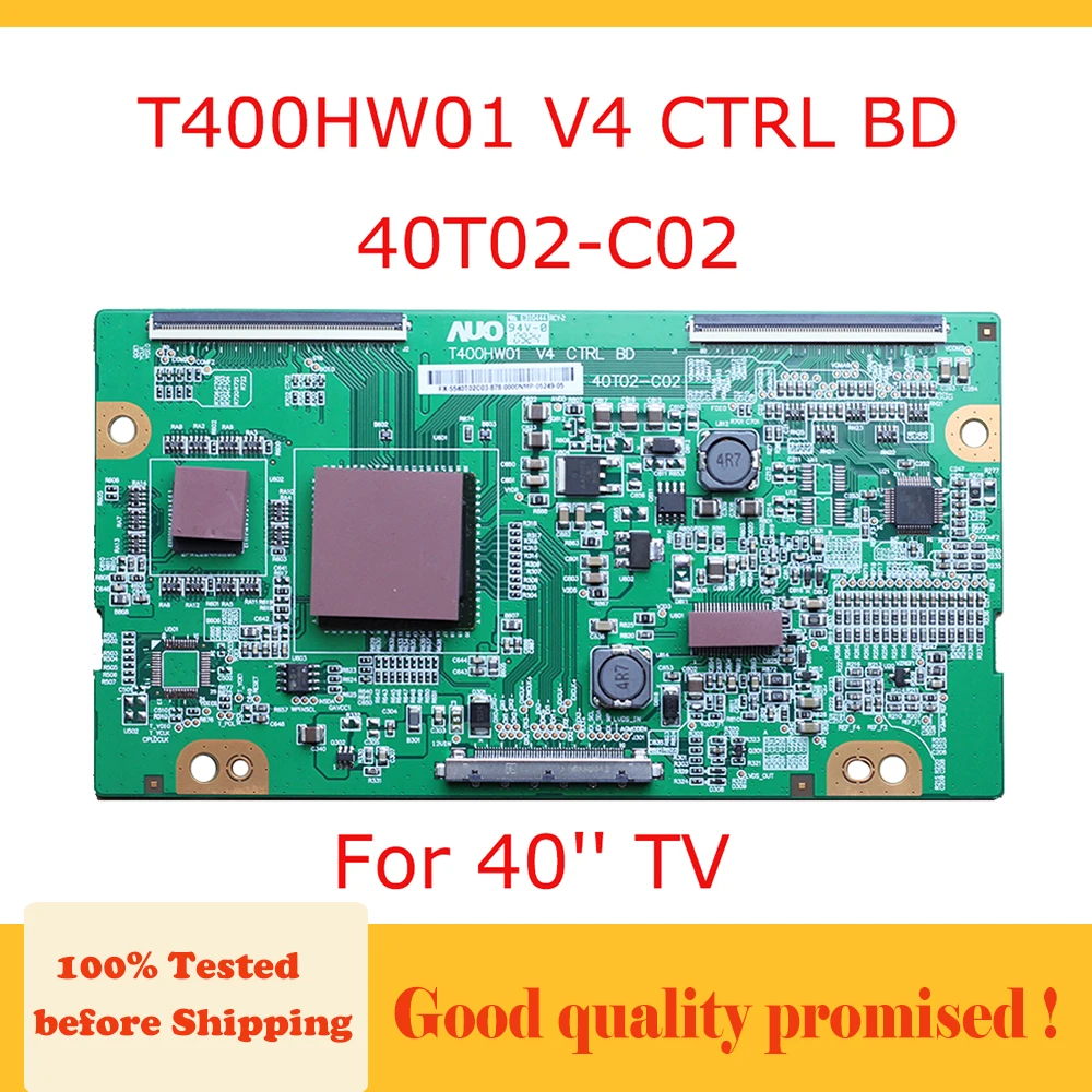 Плата tcon T400HW01 V4 CTRL BD 40T02 C02 для SONY KDL 40V4100 материнская плата 40 дюймового телевизора сменная C02|Печатные платы| |