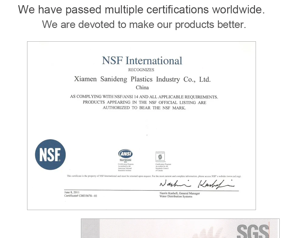 Pvc de sanking que reduz o soquete