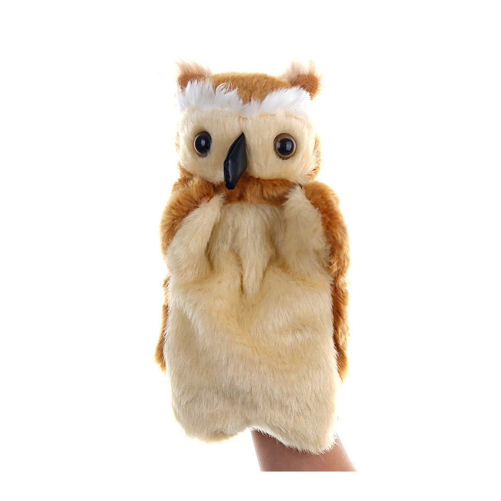 Children Night Owl Bird Infant Baby Hand Plush Stuffed Puppet Toys Christmas Birthday Gifts | Игрушки и хобби