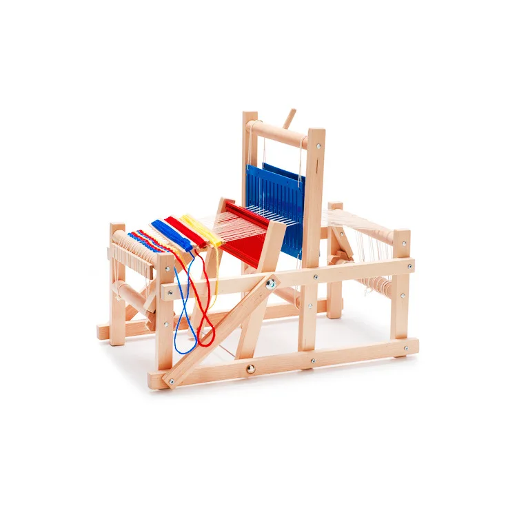 

Children's Hand-Made Model Loom Toy Creative DIY Wooden Small Weaving Machine Regional Toy