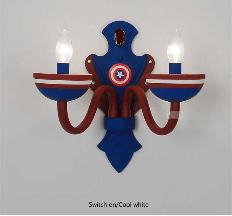 Captain America Led Wall Lamp