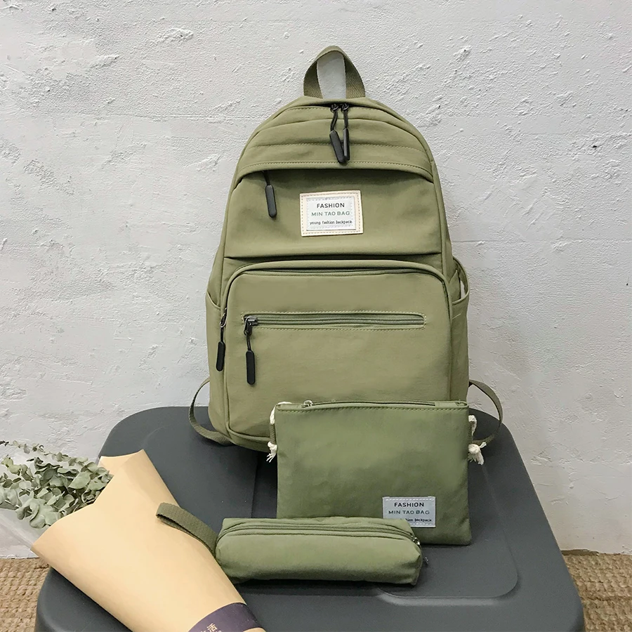 Женский рюкзак, водонепроницаемый рюкзак, дорожная сумка, три части, сумка на плечо для девочки-подростка, Студенческая школьная сумка, Mochila Feminina