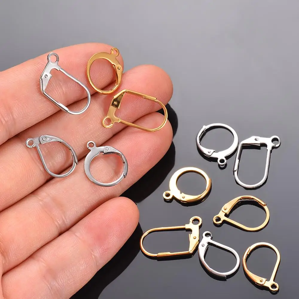 Stainless Steel Jewelry Making Supplies Earrings Hooks Jewelry Making