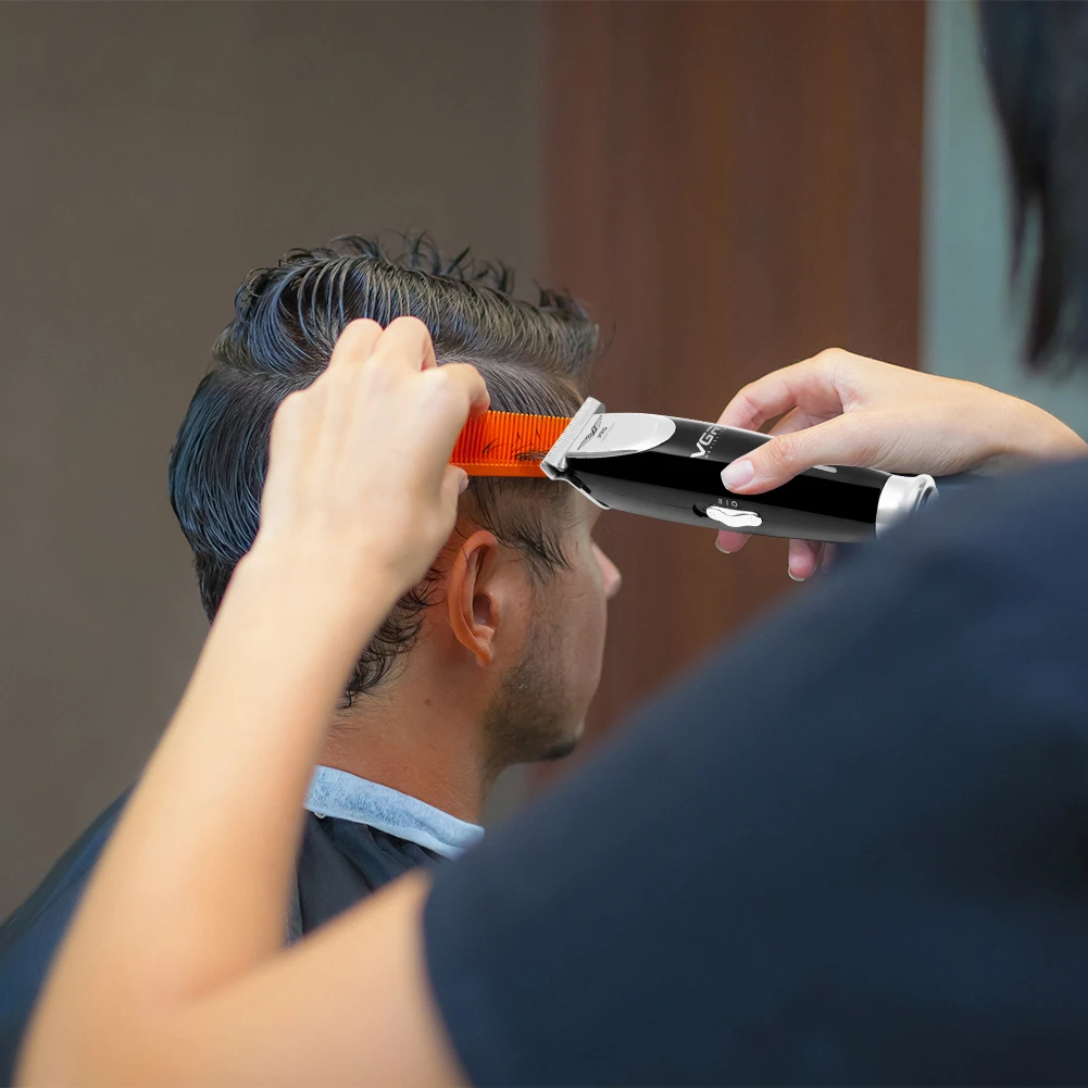 VGR профессиональный триммер для волос перезаряжаемый триммер для бороды База Зарядное устройство машина для бритья волос электрическая бритва для стрижки волос для мужчин