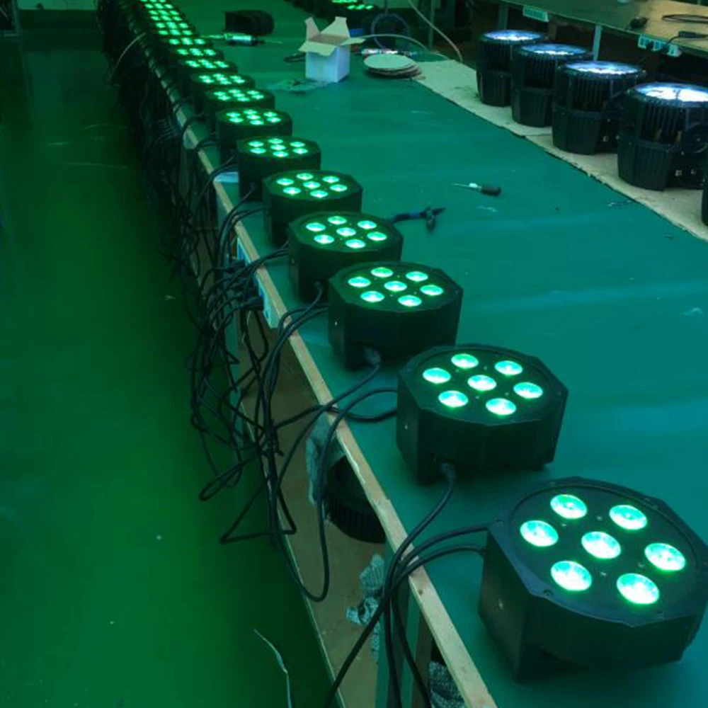 Высокое качество с хорошей ценой dmx 7x12 Вт led par ОСВЕЩЕНИЕ отлично подходит для вечерние dj театральные Свадебные украшения светодиодный дисплей