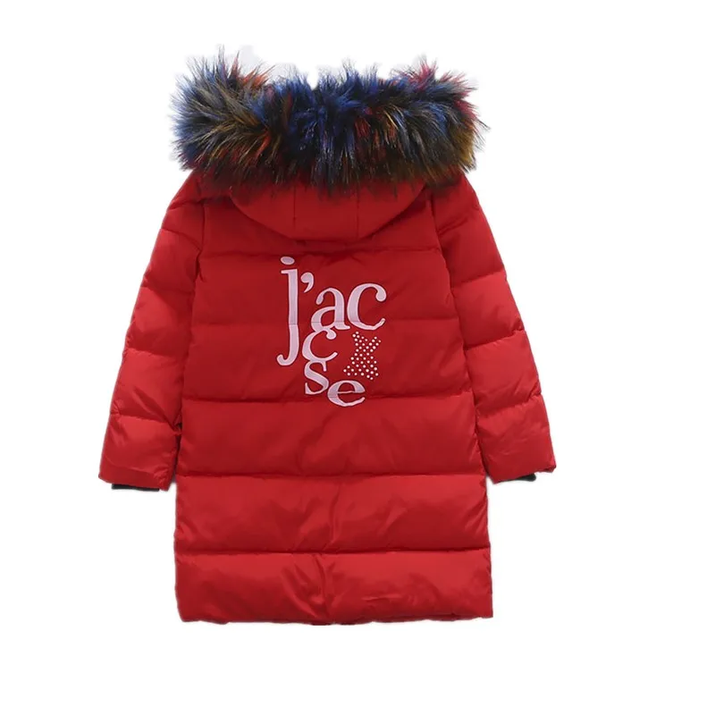Зимняя куртка пальто для девочек фиолетовое милое Размеры 7 8 9 10 11 12 13 с капюшоном и цветным меховым воротником детская одежда 14 лет толстая верхняя одежда