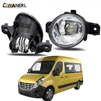 

Fog Light Assembly H11 Car Passenger + Driver LED Lens Fog Lamp Daytime Running Light 30W 12V For Renault Master 3/III 2010-2015