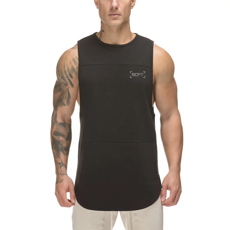 

Mens Tank Top Vest Muscle Shirt Gym Stringer Clothing Bodybuilding Workout Mesh Musculation Fitness Singlets Sleeveless