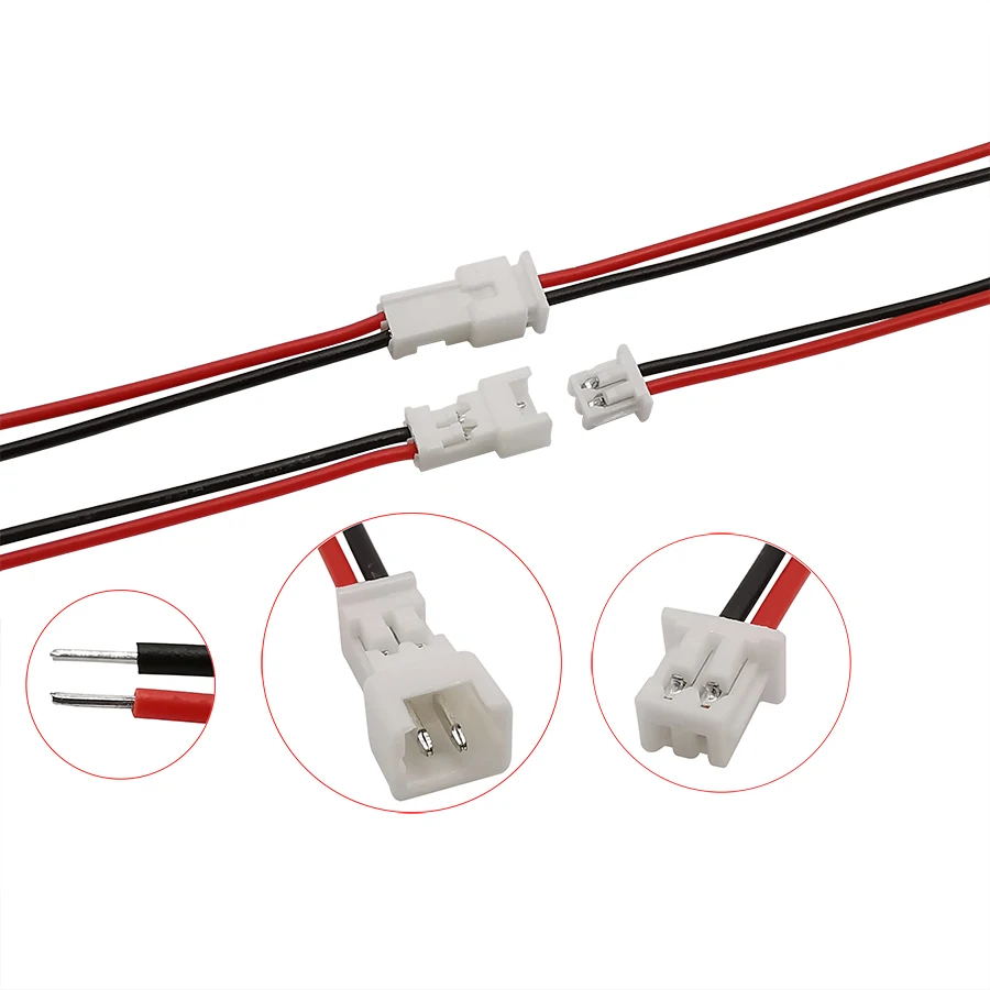  Connecteur électronique JST voiture 2 broches 02R-JWPK