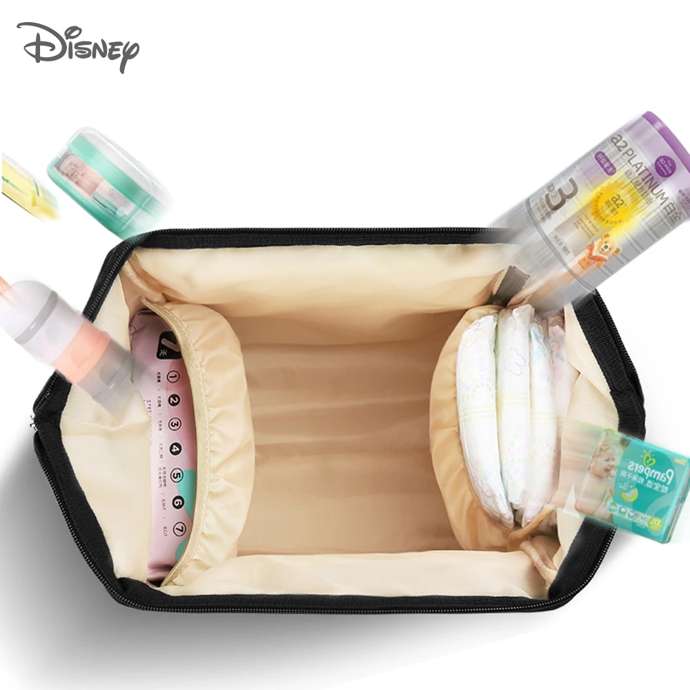 Disney рюкзак для мам, подгузник для мам, большая вместительность, сумка для детских подгузников, дорожная сумка для коляски, рюкзак для кормления, сумки для ухода за ребенком