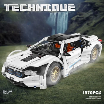 

1270Pcs MOC Technic Series 1:14 Building Blocks Speed Racing Car Model Kits Sets Compatible Bricks Boy Toys Birthday Gifts
