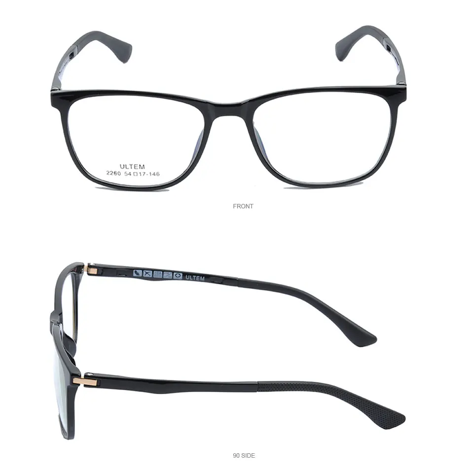 ULTEM очки оправа мужские ультралегкие прозрачные линзы очки рецептурная оптика оправа для очков от близорукости женские очки DD1519