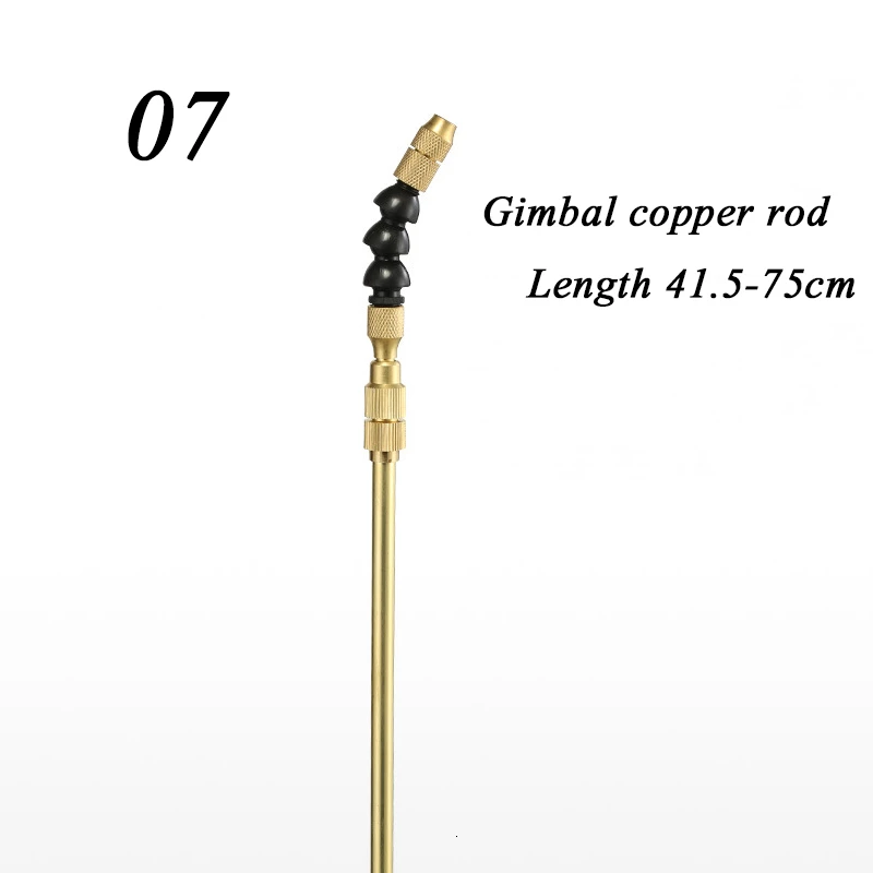 07 MACETEROS 3L/5L/8L/распылитель стержень пластик Металл Нержавеющая сталь медь Универсальный телескопический стержень распылитель аксессуары - Цвет: 07