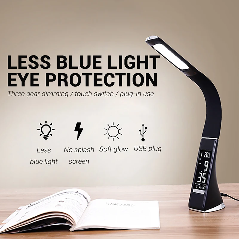 LED calendar table lamp 12