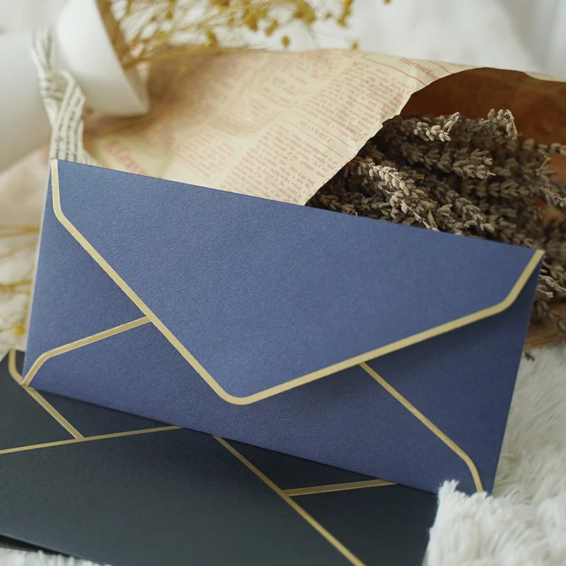  20pcs/lot #5 Envelopes Retro Pearl Paper Envelopes Wedding Party Invitation Greeting Cards Gift Dro