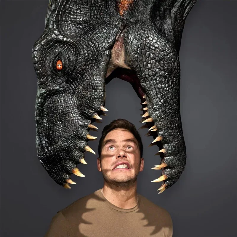 

аниме фигурки Realistic Baryonyx Dinosaur Hand Puppet Role Toy Soft Touch Dinosaur Realistic Hand Gloves Soft Toy Animal