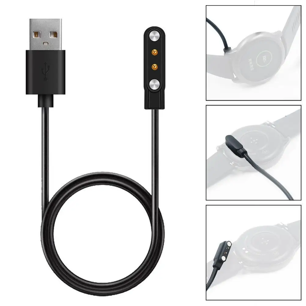 

Smart Watch Dock Charger Adapter Magnetic USB Charging Cord Cable Smart Solar Wire LS05 Watch Base For Haylou Sport E4T9