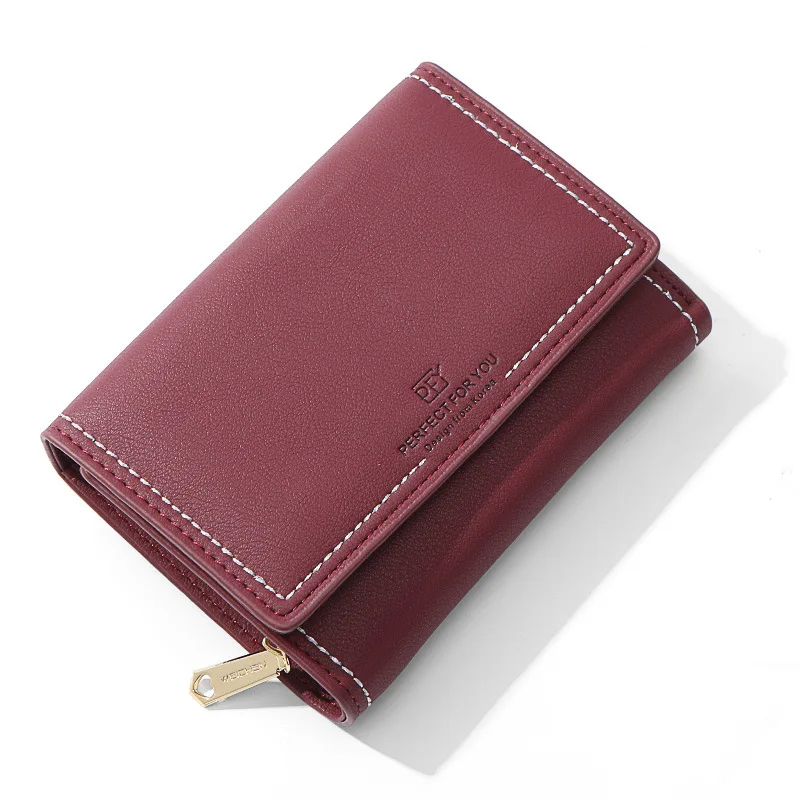 

WEICHEN Wallet Short Multi-function Small Wallet Perfect For You Wallet Girl Zippe