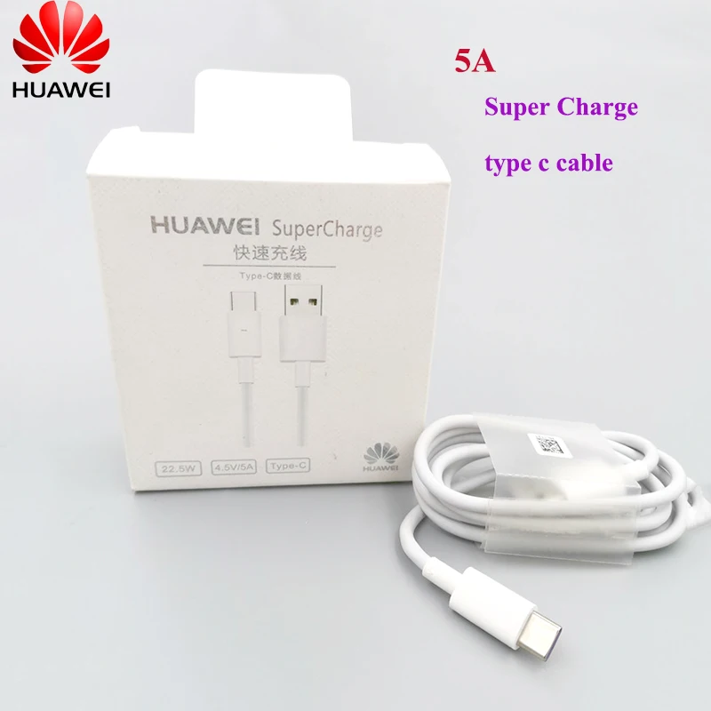 huawei USB 3,1 USB 5A type C кабель Supercharge супер зарядное устройство для P30 P20 Pro lite mate 30 20 10 Pro P10 Plus lite
